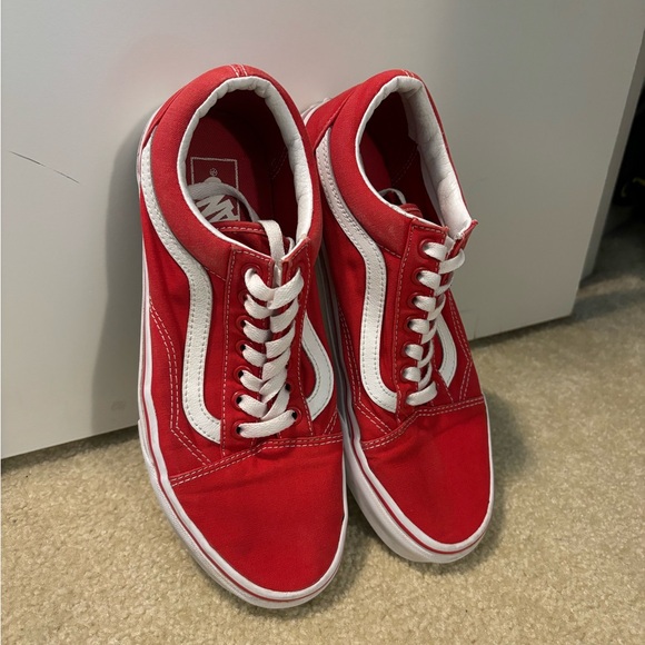 Red Vans - Picture 1 of 3
